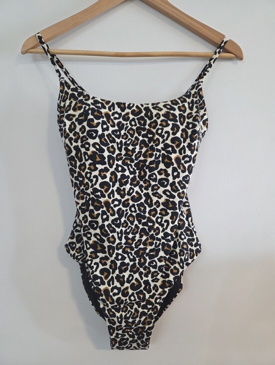 knix Other - Knix NWT leopard print one-piece swimsuit Sz S